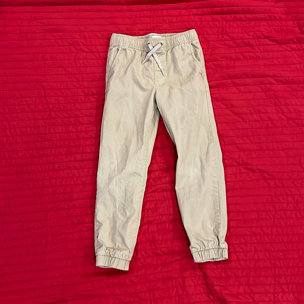 Khaki joggers Boys M(8)